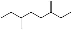 3-Methyl-6-methyleneoctane Struktur