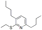 3,6-Dibutyl-2-(ethylthio)pyridine Struktur