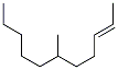 (E)-6-Methyl-2-undecene Struktur