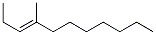 4-Methyl-3-undecene Struktur