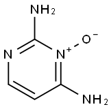 2,4-Diamino pyrimidine-3-oxide Struktur