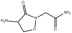 2-Isoxazolidineacetamide, 4-amino-3-oxo- (9CI) Struktur