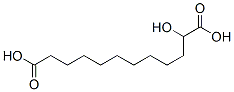 2-hydroxydodecanedioic acid Struktur