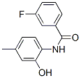 Benzamide, 3-fluoro-N-(2-hydroxy-4-methylphenyl)- (9CI) Struktur