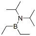 Bis(1-methylethyl)aminodiethylborane Struktur