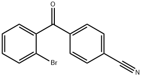 2-BROMO-4'-CYANOBENZOPHENONE Struktur