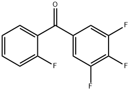 2,3',4',5'-TETRAFLUOROBENZOPHENONE Struktur