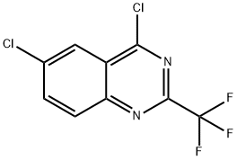 4,6-DICHLORO-2-(TRIFLUOROMETHYL)QUINAZOLINE Struktur