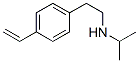 N-isopropyl-p-vinylphenethylamine Struktur