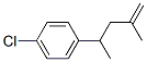 1-Chloro-4-(1,3-dimethyl-3-butenyl)benzene Struktur