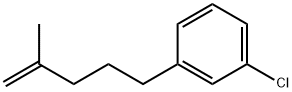 1-Chloro-3-(4-methyl-4-pentenyl)benzene Struktur