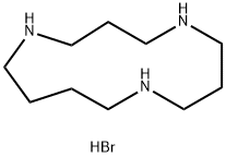 1,5,9-TRIAZACYCLOTRIDECANE TRIHYDROBROMIDE Struktur