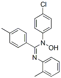 N-(4-Chlorophenyl)-N-hydroxy-4-methyl-N'-(2-methylphenyl)benzenecarbimide amide Struktur