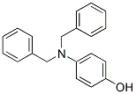 4-[Bis(phenylmethyl)amino]phenol Struktur