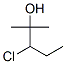 3-Chloro-2-methyl-2-pentanol Struktur