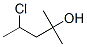 2-Methyl-4-chloropentane-2-ol Struktur