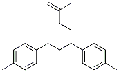 1,1'-[1-(3-Methyl-3-butenyl)-1,3-propanediyl]bis(4-methylbenzene) Struktur