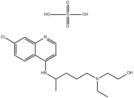 ヒドロキシクロロキン硫酸塩 化學(xué)構(gòu)造式