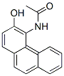 N-(3-hydroxyphenanthren-4-yl)acetamide Struktur