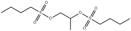 1-(2-butylsulfonyloxypropoxysulfonyl)butane Struktur