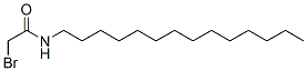 N-bromoacetyl-n-tetradecylamine Struktur