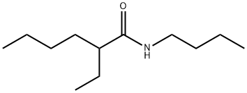 N-Butyl-2-ethylhexanamide Struktur