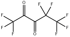 OCTAFLUOROPENTANE-2,3-DIONE Struktur