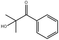 2-Hydroxy-2-methylpropiophenone Struktur