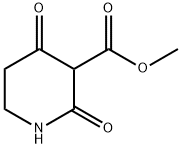 Methyl 2,4-dioxopiperidin-3-carboxylate Struktur