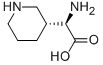 3-Piperidineaceticacid,alpha-amino-,(R*,R*)-(9CI) Struktur