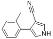 4-(2-METHYLPHENYL)-1H-PYRROLE-3-CARBONITRILE Struktur