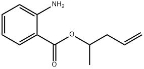 4-Penten-2-ol,2-aminobenzoate(9CI) Struktur