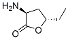 2(3H)-Furanone,3-amino-5-ethyldihydro-,(3S,5S)-(9CI) Struktur