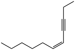 (Z)-5-Undecen-3-yne Struktur