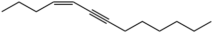 (Z)-4-Tridecen-6-yne Struktur