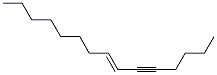 (E)-7-Pentadecen-5-yne Struktur