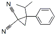 2-(1-Methylethyl)-2-phenyl-1,1-cyclopropanedicarbonitrile Struktur