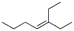 3-Ethyl-3-heptene Struktur