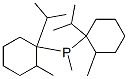 Methylbis[methyl(1-methylethyl)cyclohexyl]phosphine Struktur