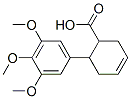 6-(3,4,5-trimethoxyphenyl)cyclohex-3-ene-1-carboxylic acid Struktur