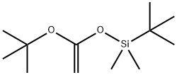 [[1-(tert-butoxy)ethenyl]oxy](tert-butyl)dimethylsilane Struktur