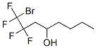 1-Bromo-1,1,2,2-tetrafluoro-4-octanol Struktur