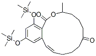 Bis(trimethylsilyl) derivative of Zearalenone Struktur