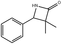 3,3-DIMETHYL-4-PHENYL-2-AZETIDINONE Struktur