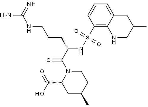 Argatroban Struktur