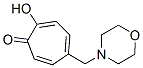 2,4,6-Cycloheptatrien-1-one, 2-hydroxy-5-(4-morpholinylmethyl)- (9CI) Struktur