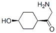 Ethanone, 2-amino-1-(4-hydroxycyclohexyl)-, cis- (9CI) Struktur