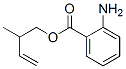 3-Buten-1-ol,2-methyl-,2-aminobenzoate(9CI) Struktur