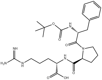 BOC-D-PHE-PRO-ARG-OH Struktur