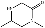 1,5-DIMETHYLPIPERAZIN-2-ONE Struktur